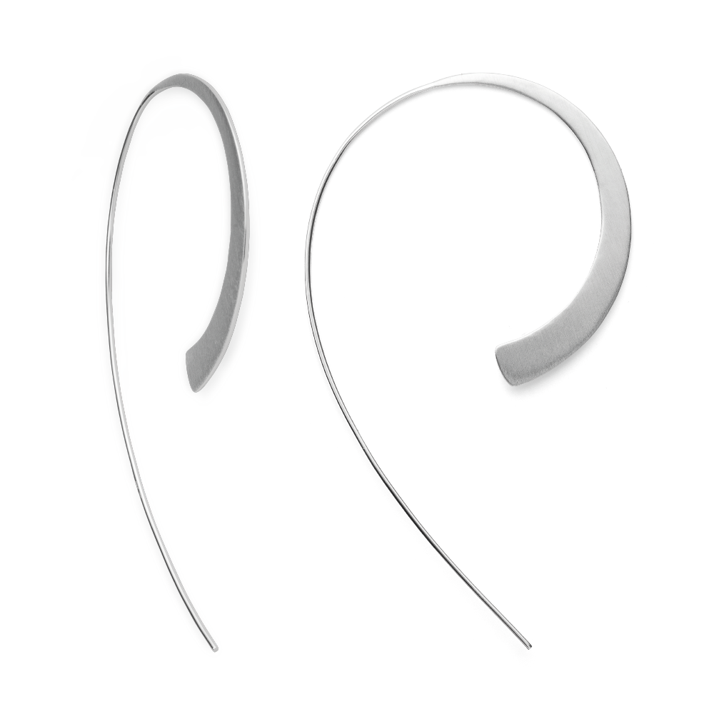 Earrings modern swing