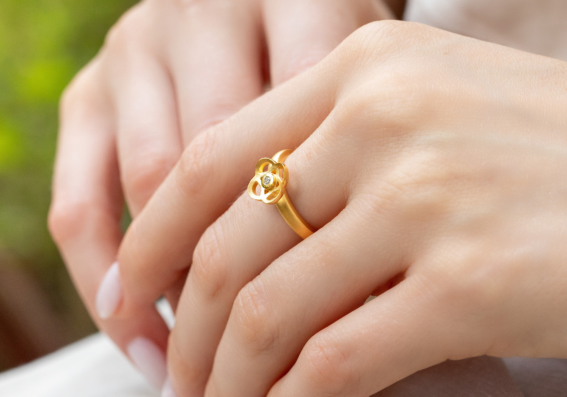 Ring Golden Romantic 