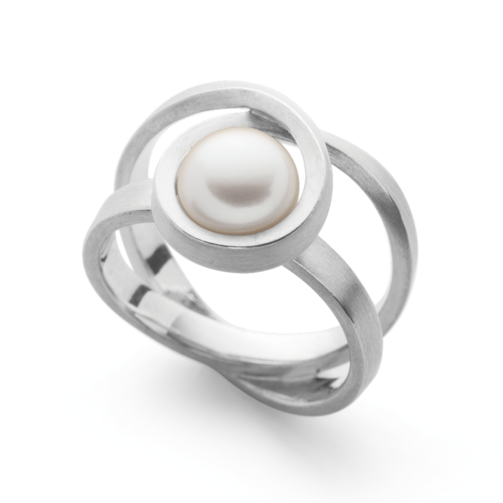 Ring Ring Distinctive Pearl