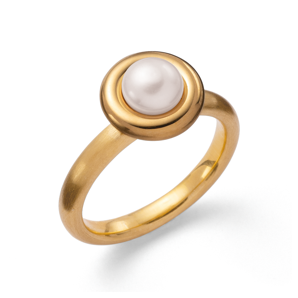 Ring Golden Pearl Dream